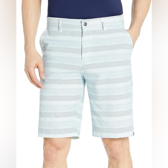 Adidas light blue Ultimate365 Novelty Print golf‎ shorts size 34 waist - Picture 1 of 11